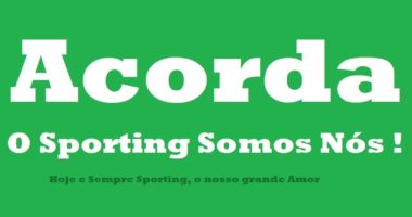 #AcordaSporting, o Sporting somos NÓS!
