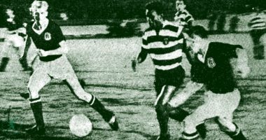 Neste dia… em 1962, Sporting  (1-0) Dundee United, na 1ª mão dos 1/8 final da Taça dos Clubes Campeões Europeus