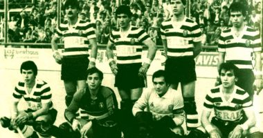 Neste dia.. em 1984, Sporting conquista da Taça CERS em Hóquei em Patins