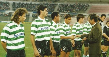 Neste dia… em 1990, o Sporting vence a Taça de Honra frente ao Benfica com golo de Careca