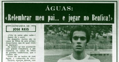 Neste dia… Entrevista a Rui Águas em 1977, quando era júnior do Sporting: «Relembrar meu pai… e jogar no Benfica!»