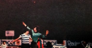 Neste dia… em 1982, Virgílio foi decisivo na estreia contra o Marítimo