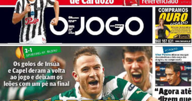 Em 2012, Sporting (2-1) At. Bilbao. A dois passos do paraíso