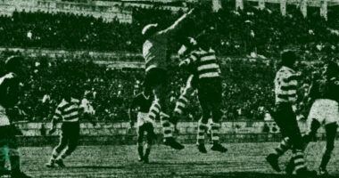 Neste dia… em 1954 – Sporting vence Benfica por (3-2) na 1ª mão dos 1/8 Final da Taça de Portugal