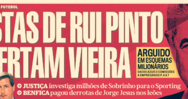 Capas de Engano: Holdimo, Álvaro Sobrinho e Godinho Lopes