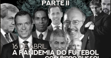 O que foi dito no podcast – A pandemia do futebol parte 2 – Ep. 38 do Primeiro Tempo, com Pippo Russo