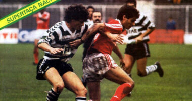 Neste dia… em 1987, vitória do Sporting por 3-0 na Luz, em jogo a contar para a Supertaça