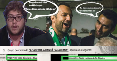 Julgamento de Alcochete: Surpresa do dia – Pedro Silveira (Barbini) e Diogo Amaral, da lista de Varandas, chamados hoje a depor