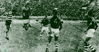 Neste dia… em 1956, o Sporting venceu o Oriental por 3-1, com bis de Vasques.