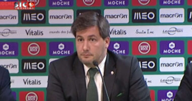 Neste dia… em 2014 – Presidente Bruno de Carvalho após derrota (0-1) com o Chelsea: «Não consigo ficar feliz com estes resultados»
