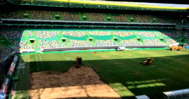Neste dia… em 2016 – Alvalade: trabalhos de substituição do relvado já começaram