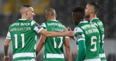 Sporting (2-1) Moreirense 8ª Jornada Liga NOS