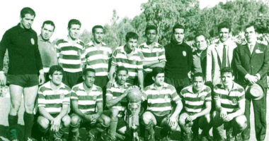 Neste dia… em 1963, goleada ao Vitória de Guimarães na final da Taça de Portugal de Futebol