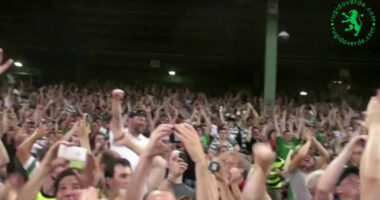 Neste dia… em 2010 – Celtic – 1 x Sporting – 1, em jogo Particular realizado na catedral do basebol