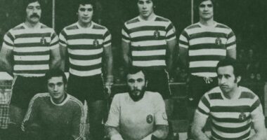 Em Março de 1977, o Sporting volta a vencer o Oeiras na Final da Taça de Portugal em Hóquei em Patins