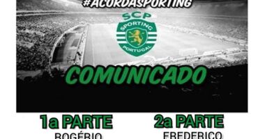Comunicado – Manifestação #AcordaSporting dia 19 de Agosto